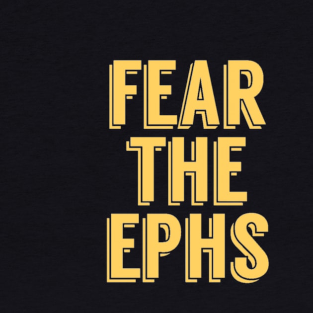williams college "fear the ephs" (gold) by laurwang